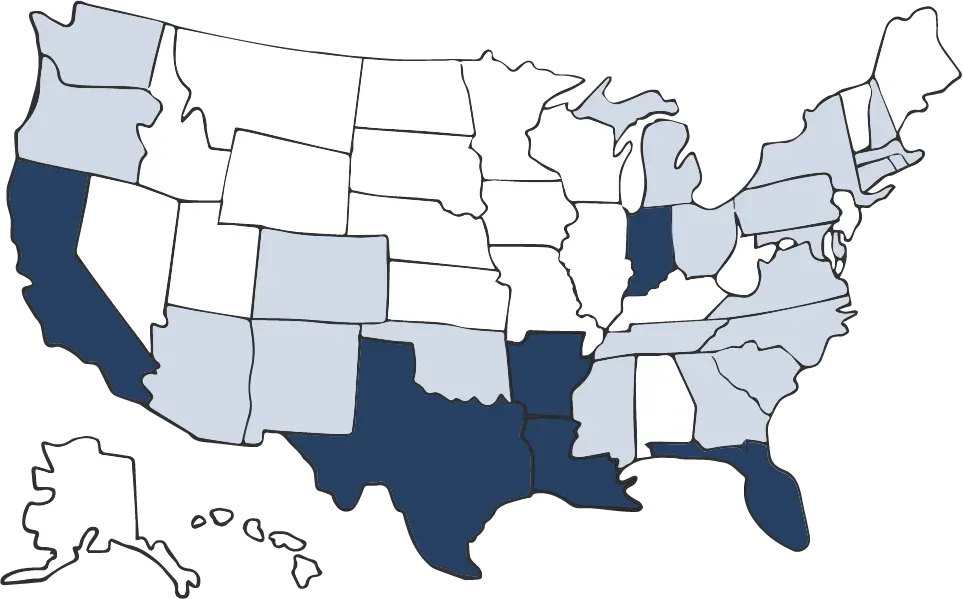 Map showing adoption rates of OBC by state